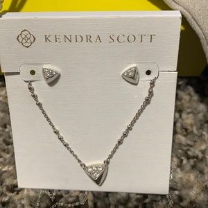 Kendra Scott Perry Pendant Necklace & Earrings